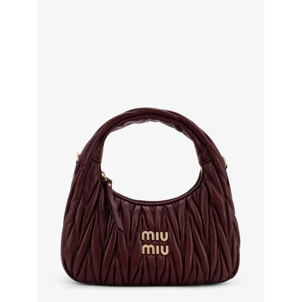 Miu Miu Women Wander Quilted Leather Shoulder Bag - Picture 1 of 5